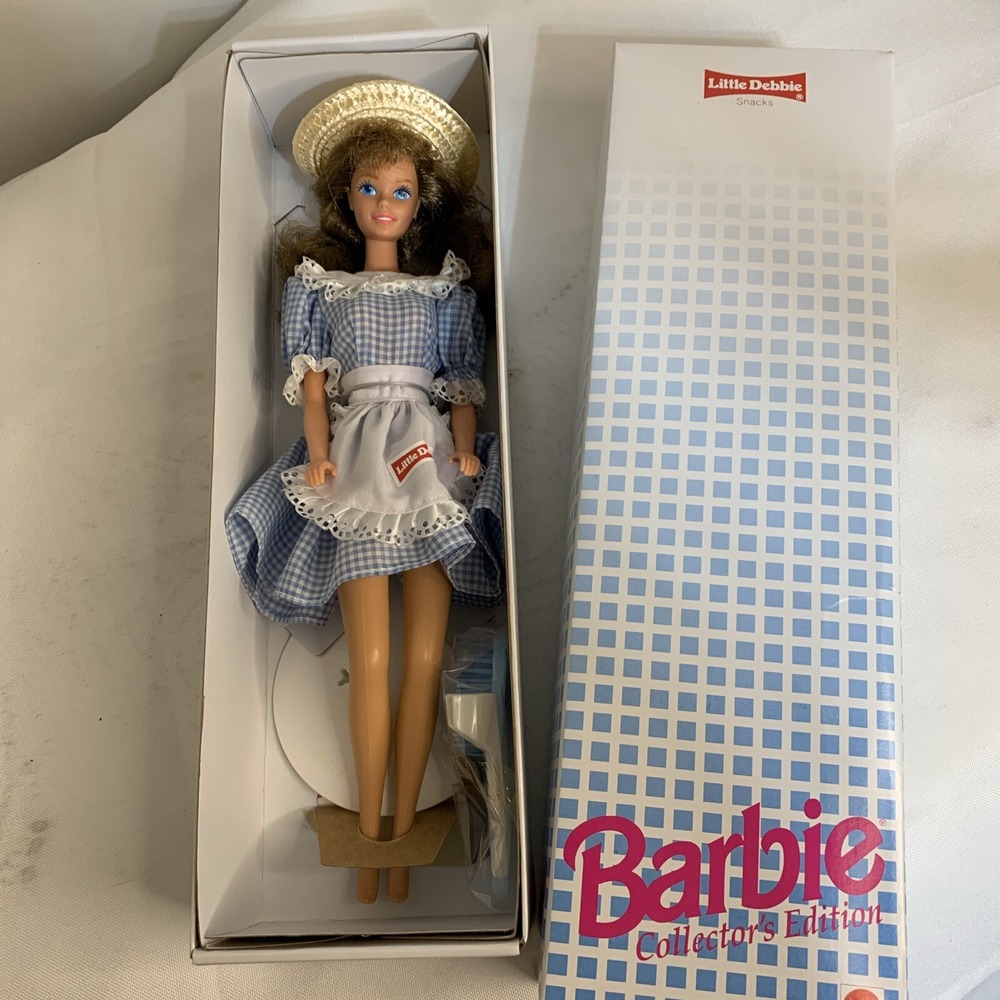 Barbie Doll Little Debbie Snacks Collector's Edition‎ 1992 Mattel #10123 #F NIB